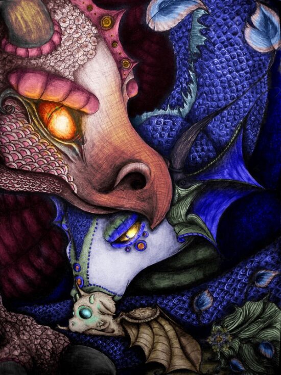 Famille dragon